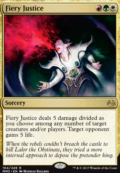Featured card: Fiery Justice