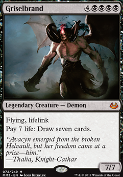 Griselbrand feature for Rakdos Devils and Demons (Modern)