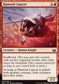 Featured card: Hanweir Lancer