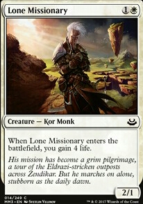 Featured card: Lone Missionary