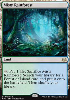 Featured card: Misty Rainforest
