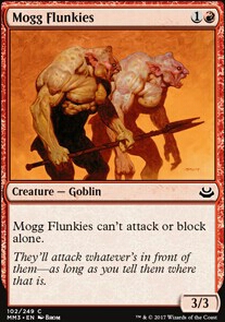 Featured card: Mogg Flunkies