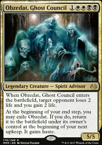Obzedat, Ghost Council feature for Ravnica Only: Orzhov Syndicate