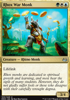 Commander: Rhox War Monk