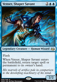 Venser, Shaper Savant feature for Inalla the Arbitrarily Large Number One!