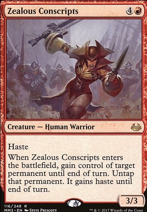 Featured card: Zealous Conscripts