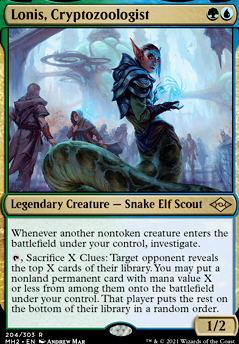 Featured card: Lonis, Cryptozoologist