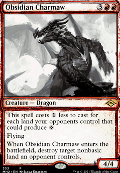 Featured card: Obsidian Charmaw