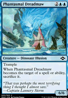Phantasmal Dreadmaw feature for Mono Blue Dreadmaw $20