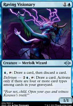 Raving Visionary feature for Deep sea creatures/merfolk deck
