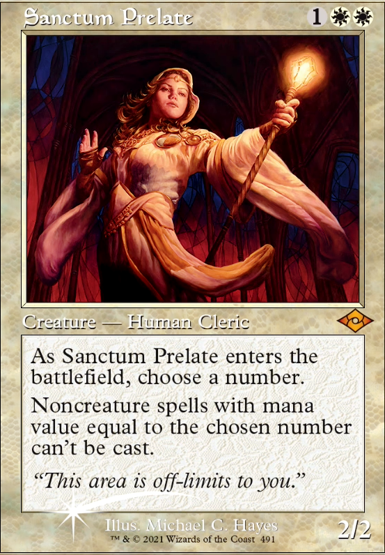 Featured card: Sanctum Prelate