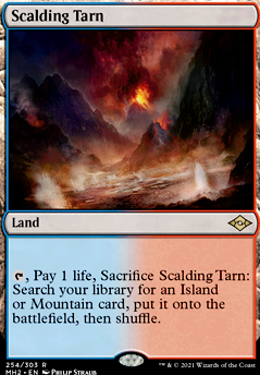 Scalding Tarn feature for Channukah EDH