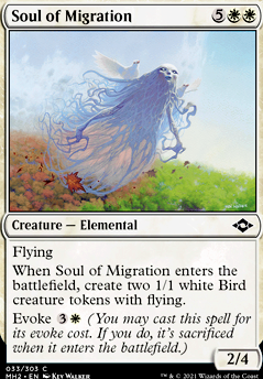 Soul of Migration feature for Mono-White Control