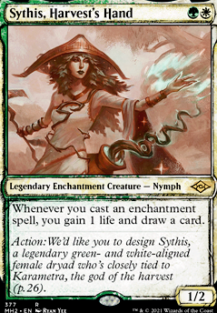 Sythis, Harvest's Hand feature for EDH: Sythis Combo Enchantress