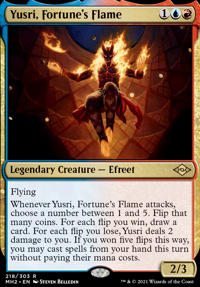 Yusri, Fortune's Flame feature for Care to Make a Wager? [CEDH Primer]