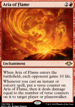 Aria of Flame feature for Mono Storm