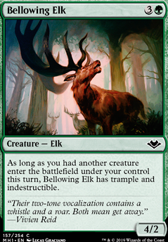 Featured card: Bellowing Elk