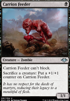 Carrion Feeder feature for Kalitas, Traitor of Ghet Aristocrats