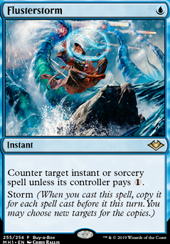 Flusterstorm feature for Tyrant Urza