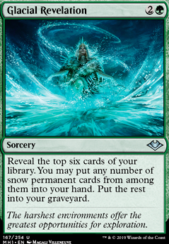 Featured card: Glacial Revelation