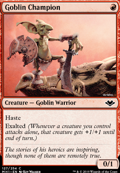 Featured card: Goblin Champion