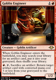 Goblin Engineer feature for Warden of the South [Grenzo EDH]