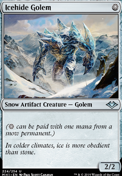 Featured card: Icehide Golem