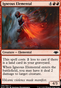 Featured card: Igneous Elemental