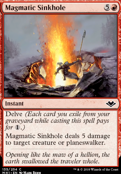 Featured card: Magmatic Sinkhole