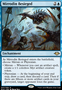 Mirrodin Besieged feature for Silas Sifts Through Silage