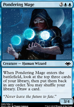 Featured card: Pondering Mage