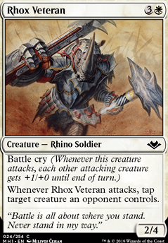 Featured card: Rhox Veteran