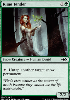 Rime Tender feature for a cold one with the bois - budget snow tribal