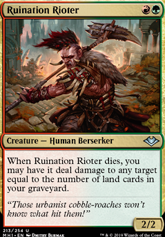 Featured card: Ruination Rioter