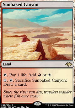 Featured card: Sunbaked Canyon