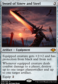 Featured card: Sword of Sinew and Steel