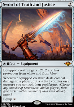 Featured card: Sword of Truth and Justice