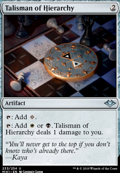 Talisman of Hierarchy feature for Long live the Queen!