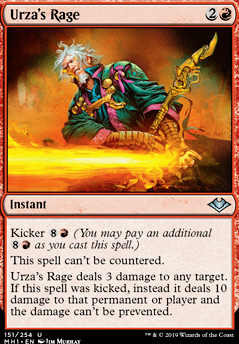 Featured card: Urza's Rage