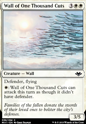 Wall of One Thousand Cuts