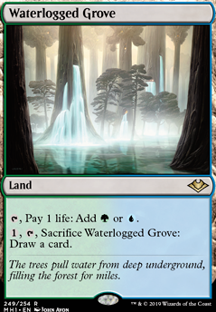 Featured card: Waterlogged Grove
