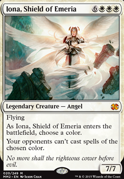 Featured card: Iona, Shield of Emeria