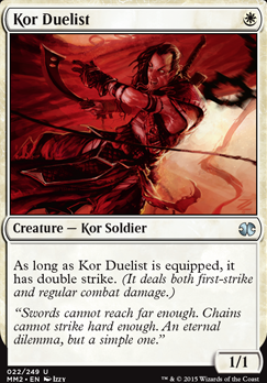 Featured card: Kor Duelist