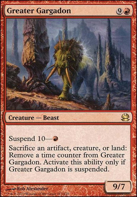 Featured card: Greater Gargadon