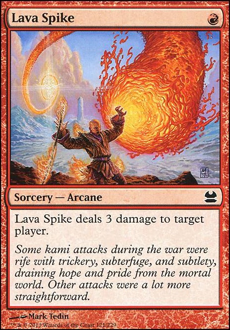 Featured card: Lava Spike
