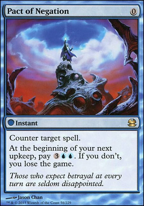 Pact of Negation feature for Lose - Turn 1 Edition