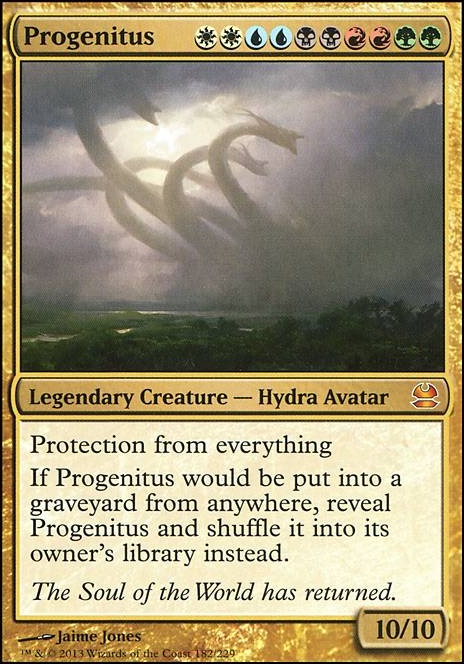 Progenitus feature for This is a Polymorph Deck