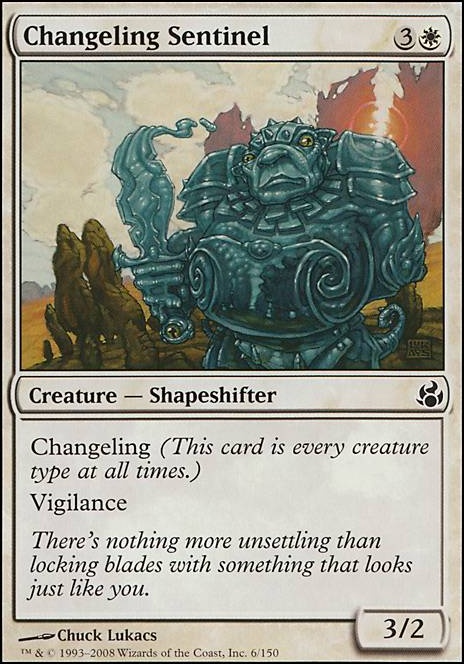 Featured card: Changeling Sentinel