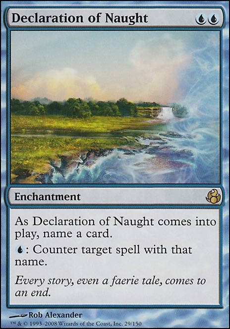 Featured card: Declaration of Naught
