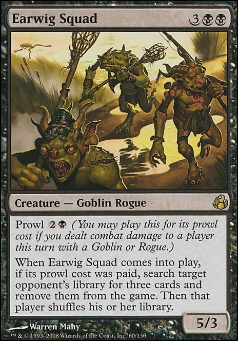 Featured card: Earwig Squad